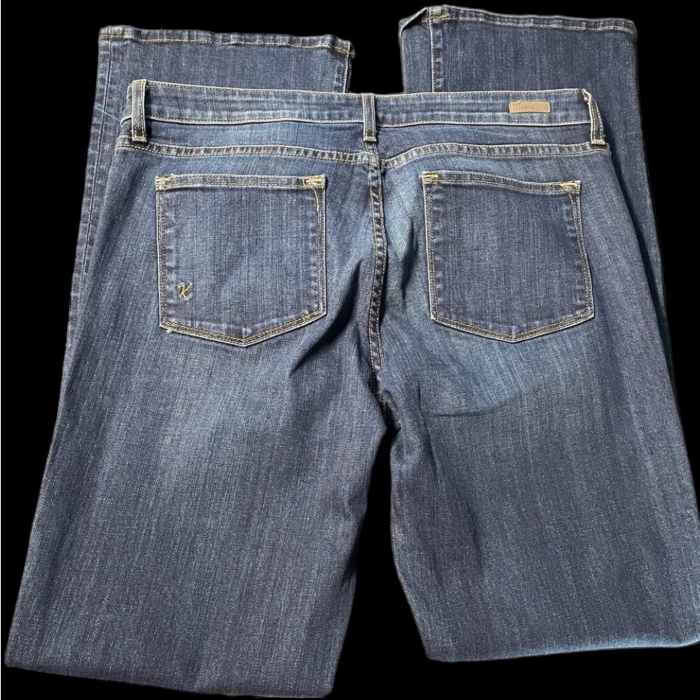 Kut from the Kloth Women’s 12 Karen Baby Boot Cut Mid Rise Distressed Jean USA - Picture 4 of 10